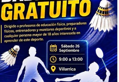 Curso de Iniciación al Bádminton – VILLARRICA